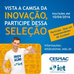IET -Cesmac- lança- Chamada- de -Seleção- para -novos- projetos- 03
