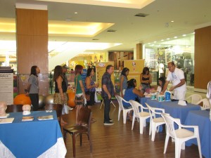 Fisioterapia-Cesmac participa de ação AVC- em shopping da capital 1