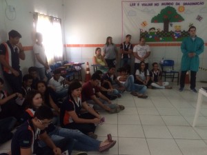 Curso de Biomedicina- realiza ação -em escolas -de União dos Palmares 16
