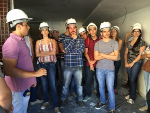 Curso -de Engenharia- Civil realiza- série -de visitas- técnicas 5