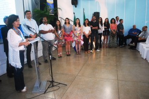 Integrantes -do C.A. do- curso de -Medicina -tomam -posse 1
