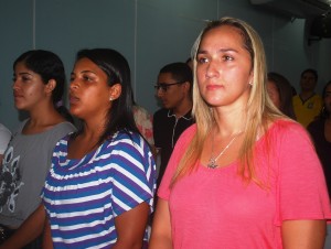 Integrantes -do C.A. do- curso de -Medicina -tomam -posse 1