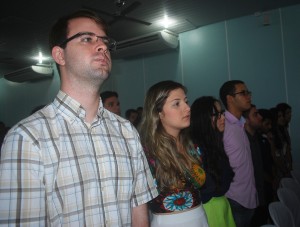 Integrantes -do C.A. do- curso de -Medicina -tomam -posse 1