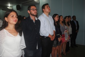Integrantes -do C.A. do- curso de -Medicina -tomam -posse 1