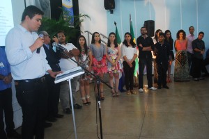 Integrantes -do C.A. do- curso de -Medicina -tomam -posse 1