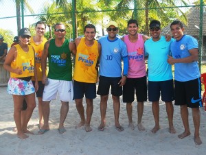 Integração- entre os- cursos foi reforçada- nos Jogos -de -Praia do -Cesmac  1