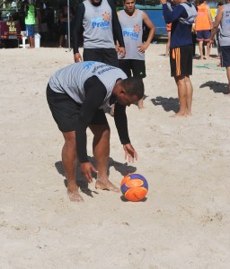 Integração- entre os- cursos foi reforçada- nos Jogos -de -Praia do -Cesmac  1
