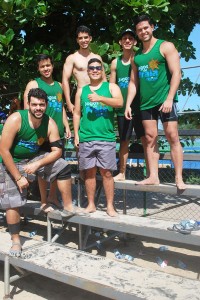 Integração- entre os- cursos foi reforçada- nos Jogos -de -Praia do -Cesmac  1