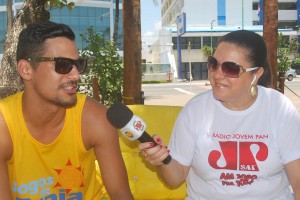 Integração- entre os- cursos foi reforçada- nos Jogos -de -Praia do -Cesmac  1