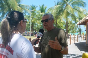 Integração- entre os- cursos foi reforçada- nos Jogos -de -Praia do -Cesmac  1