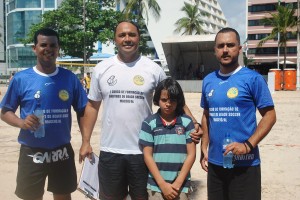 Integração- entre os- cursos foi reforçada- nos Jogos -de -Praia do -Cesmac  1