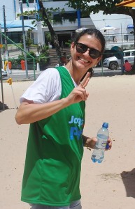 Integração- entre os- cursos foi reforçada- nos Jogos -de -Praia do -Cesmac  1