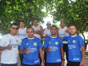 Integração- entre os- cursos foi reforçada- nos Jogos -de -Praia do -Cesmac  1