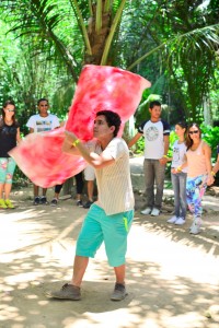 Psicologia -Cesmac faz -aula prática no- Parque Municipal -de Maceió 12