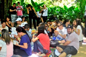 Psicologia -Cesmac faz -aula prática no- Parque Municipal -de Maceió 12
