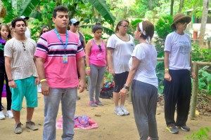 Psicologia -Cesmac faz -aula prática no- Parque Municipal -de Maceió 12