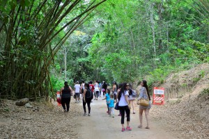 Psicologia -Cesmac faz -aula prática no- Parque Municipal -de Maceió 12