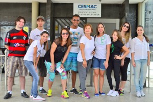 Psicologia -Cesmac faz -aula prática no- Parque Municipal -de Maceió 12