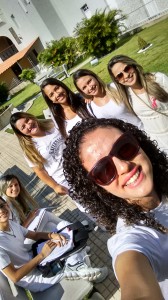 Universitários do- curso de Enfermagem -do Cesmac visitam- Casa do Pobre 1