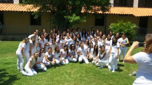 Universitários do- curso de Enfermagem -do Cesmac visitam- Casa do Pobre 1