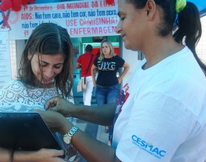 Dia- Mundial -de Luta -contra- AIDS- é -marcado com -ações- no Cesmac 27