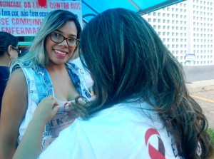 Dia- Mundial -de Luta -contra- AIDS- é -marcado com -ações- no Cesmac 27