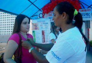 Dia- Mundial -de Luta -contra- AIDS- é -marcado com -ações- no Cesmac 27