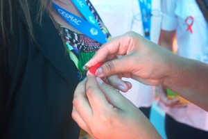 Dia- Mundial -de Luta -contra- AIDS- é -marcado com -ações- no Cesmac 27