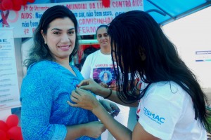Dia- Mundial -de Luta -contra- AIDS- é -marcado com -ações- no Cesmac 27