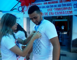 Dia- Mundial -de Luta -contra- AIDS- é -marcado com -ações- no Cesmac 27