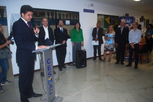 Solenidade- marca -inauguração- do Escritório- EducationUSA- no  122
