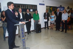 Solenidade- marca -inauguração- do Escritório- EducationUSA- no  122