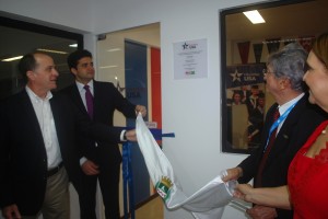 Solenidade- marca -inauguração- do Escritório- EducationUSA- no  122