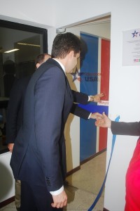 Solenidade- marca -inauguração- do Escritório- EducationUSA- no  122