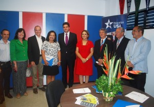 Solenidade- marca -inauguração- do Escritório- EducationUSA- no  122