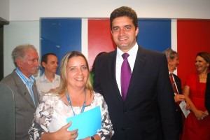Solenidade- marca -inauguração- do Escritório- EducationUSA- no  122