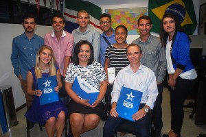 Solenidade- marca -inauguração- do Escritório- EducationUSA- no  122