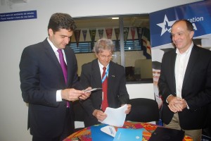 Solenidade- marca -inauguração- do Escritório- EducationUSA- no  122