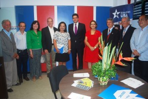 Solenidade- marca -inauguração- do Escritório- EducationUSA- no  122