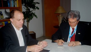 Solenidade- marca -inauguração- do Escritório- EducationUSA- no  122