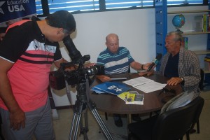 Solenidade- marca -inauguração- do Escritório- EducationUSA- no  122