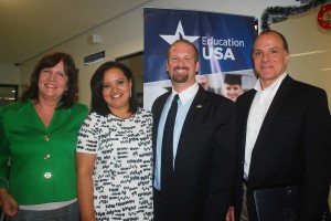 Solenidade- marca -inauguração- do Escritório- EducationUSA- no  122