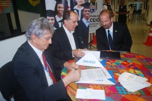 Solenidade- marca -inauguração- do Escritório- EducationUSA- no  122