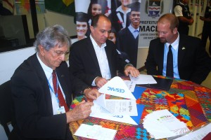 Solenidade- marca -inauguração- do Escritório- EducationUSA- no  122