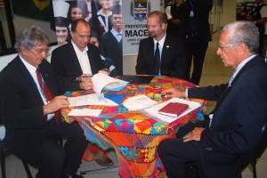 Solenidade- marca -inauguração- do Escritório- EducationUSA- no  122