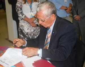 Solenidade- marca -inauguração- do Escritório- EducationUSA- no  122