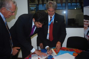 Solenidade- marca -inauguração- do Escritório- EducationUSA- no  122