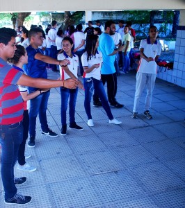 Curso- de -Psicologia- do -Cesmac -realiza- ação -em -escola- do- Cepa- 15