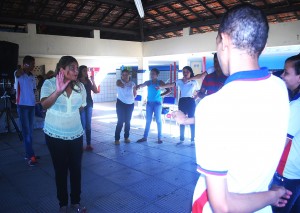 Curso- de -Psicologia- do -Cesmac -realiza- ação -em -escola- do- Cepa- 15
