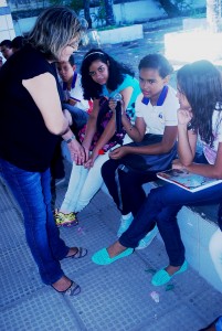 Curso- de -Psicologia- do -Cesmac -realiza- ação -em -escola- do- Cepa- 15